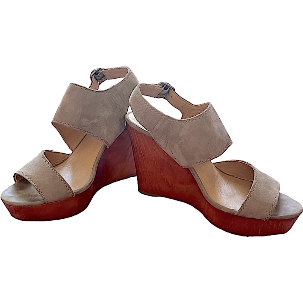 Lucky Women’s Brand Lattela platform wedge sandals